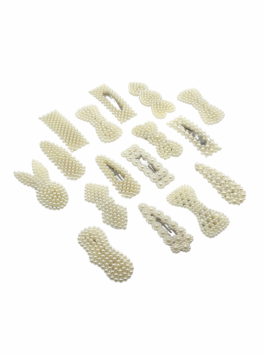 Perlen-Haarspangen 10er Set