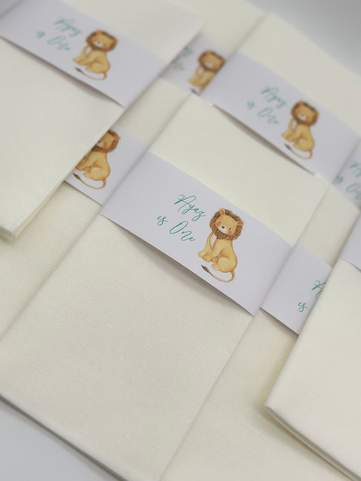 Serviette "Löwe"